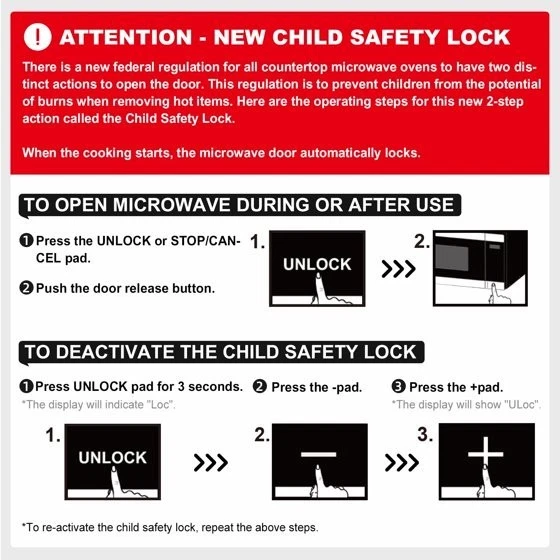 Microondas encimera para freír aire Galanz 0,9 pies cúbicos, 900 vatios, acero inoxidable, nuevo Foto 3 de 4