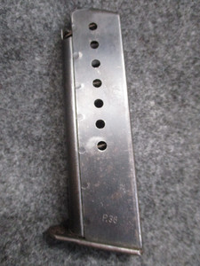 WWII Era German Walther P38 9mm 8rd?? Magazine - #FK50