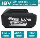 2Pcs BL1830B BL1815B BL1860 18V Lithium Battery for Makita 6.0Ah BL1850B BL1840B — photo 3
