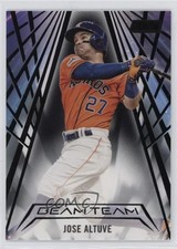 2018 Topps Stadium Club Beam Team Black 3/99 Jose Altuve #BT-JA 04br
