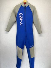 Vintage O  Neill Cobalt Blue/Gray Full Body Wetsuit Men Size Medium 90  s Surf