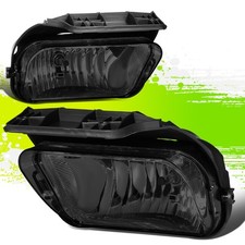 Factory Style Fog Light Lamps For Chevy Silverado 1500 04-07 Smoked Lens Pair