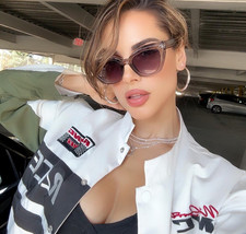 Cat Eye Women NOT YOUR MOMS SUNGLASSES oversized shadz saint FASHION VINTAGE