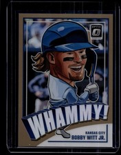 2025 Panini Donruss Baseball Bobby Witt Jr. #1 Whammy! Gold /10