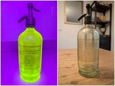 Rare Siphon Eau de Seltz OURALINE Fluorescent UV - Paris
