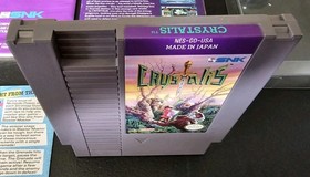 Crystalis (Nintendo NES, 1990) CIB Complete w/ Protector, Manual & Box 