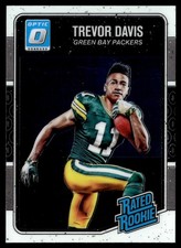 2016 Donruss Optic Rated Rookies Trevor Davis Rookie Green Bay Packers #196