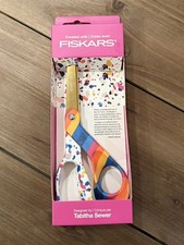 FISKARS Created with Fiskars 8 Inch Scissors Sew Bold Mixed Pattern NIB