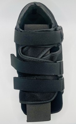 NEW Unbranded Black Post Op Shoe / Walking Boot - Square Toe Unisex Size S/M