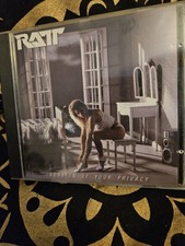 1985 CD Ratt Invasion Of Your Privacy Atlantic - Tested Works- No Scratches-