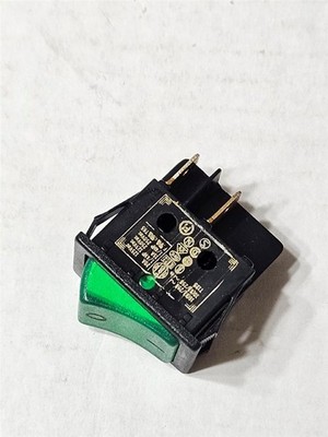 OEM Power Rocker Switch, Lighted 20A @ 125 VAC 15A @ 250 VAC, Double Pole