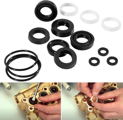 #ad FOR CAT PUMP 66DX 6DX PRESSURE WASHER PUMP 34262 SEALS REBUILD KIT $49.09