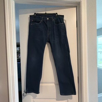LEVI'S 505  Regular Fit Men's Jeans, 36x30 - Dark - Non Stretch
