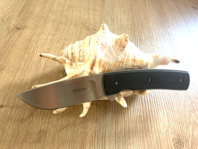 Taschenmesser Böker Plus Urban Trapper FR CF Design Brad Zinker