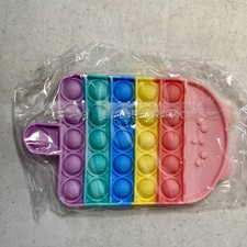 Push Pop It Popit Pop Bubble Sensory Fidget Toy Stress Reliever Autism Vibrant