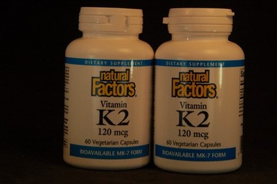 Naturals Vitamin K2 120 MCG 60x2= 120 Vegetarian Capsules