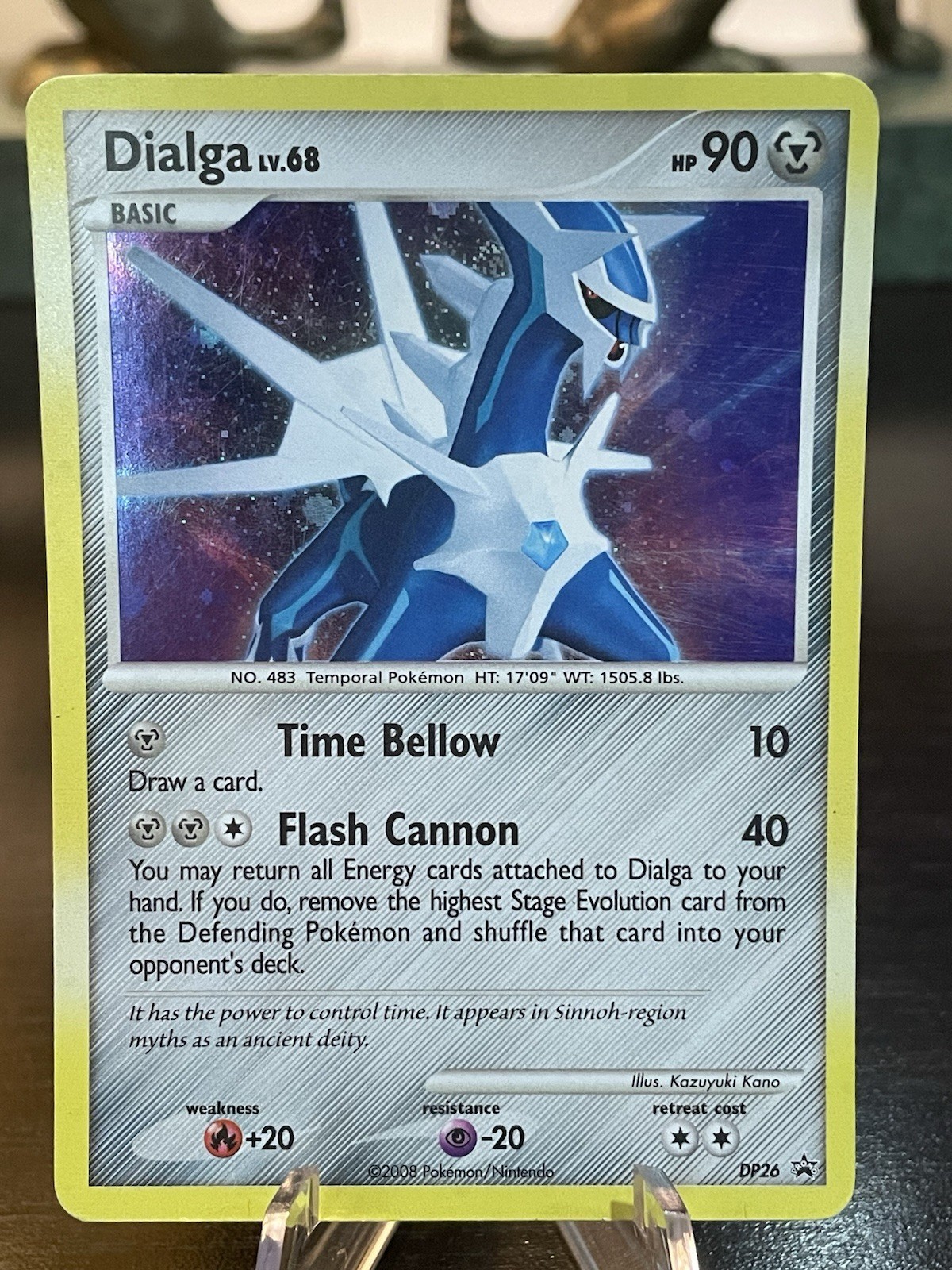 Dialga  DP26 Holo Pokémon Card TCG MP