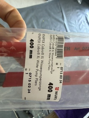 Knipex Wasserpumpenzange Alligator 400 mm 9-fach verstellbar spezialgehärtet