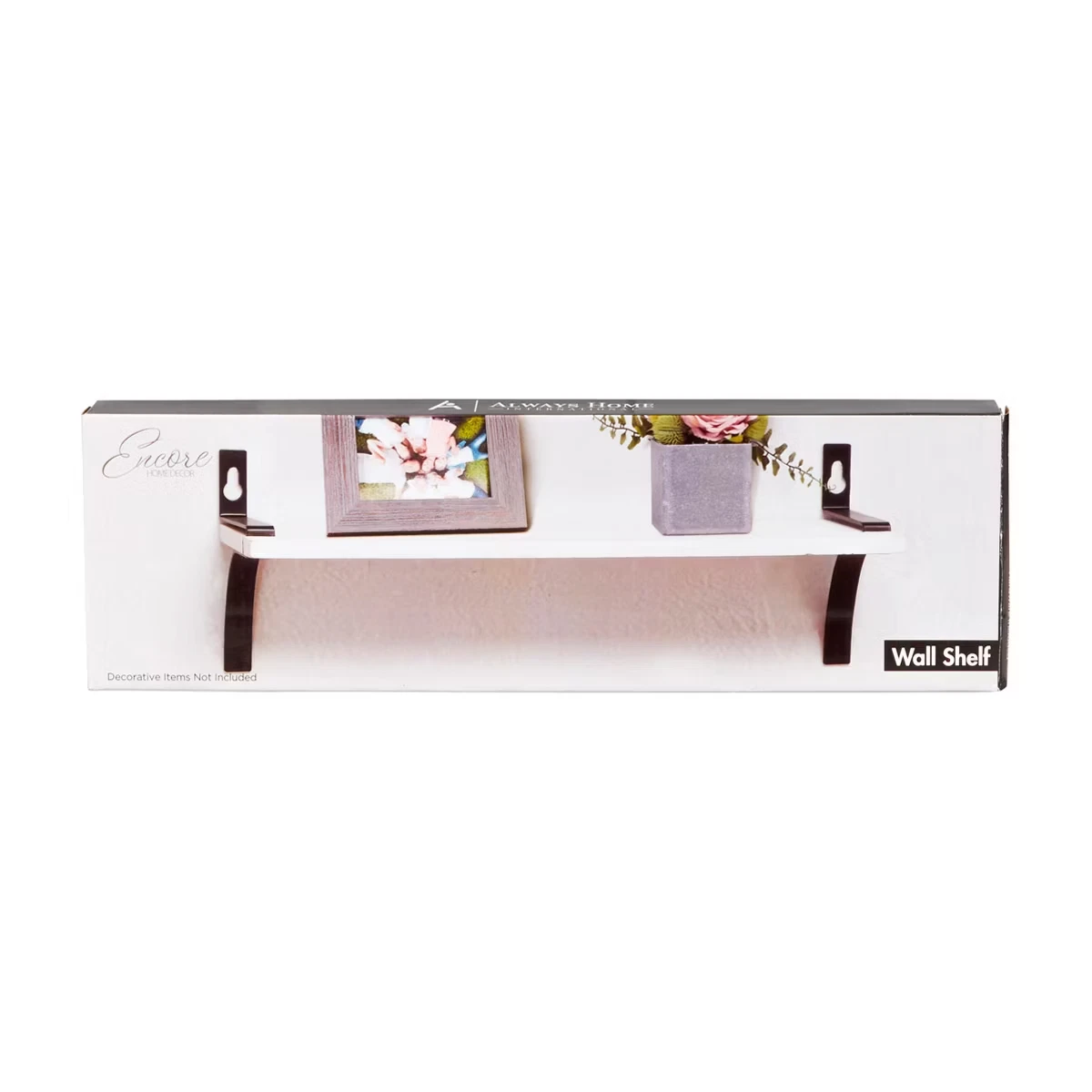 NEW (4) Encore Home Decor Wall Shelves
