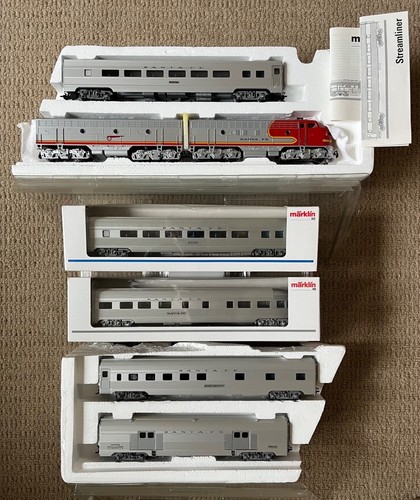 JUEGO DE ARRANQUE DIGITAL AMERICANO MARKLIN 29849 HO TREN BIG BOY VAPOR LOCO DIÉSEL | Condition: New