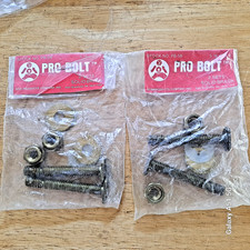 2 Pro Bolt PB-5B Heavy Duty Brass Toilet Bowl to Floor Bolt Set 5/16" x 2-1/4"