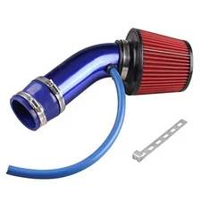  Cold Air Intake Pipe, 76mm 3 Inch Universal Performance Car Cold Air Blue
