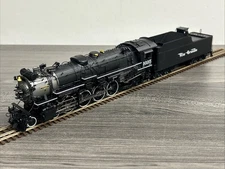 Glacier Park Models HO Brass M-75 4-8-2 Steam Locomotive D&RGW 1605 Pre-owned/LN