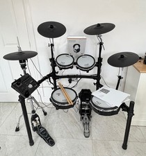 Roland TD-25KV electric electronic drum kit all mesh heads Sticks Headphones VGC