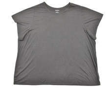 Torrid Women Top Blouse Short Sleeve Crewneck Black Classic Fit Plus Size 6 NEW