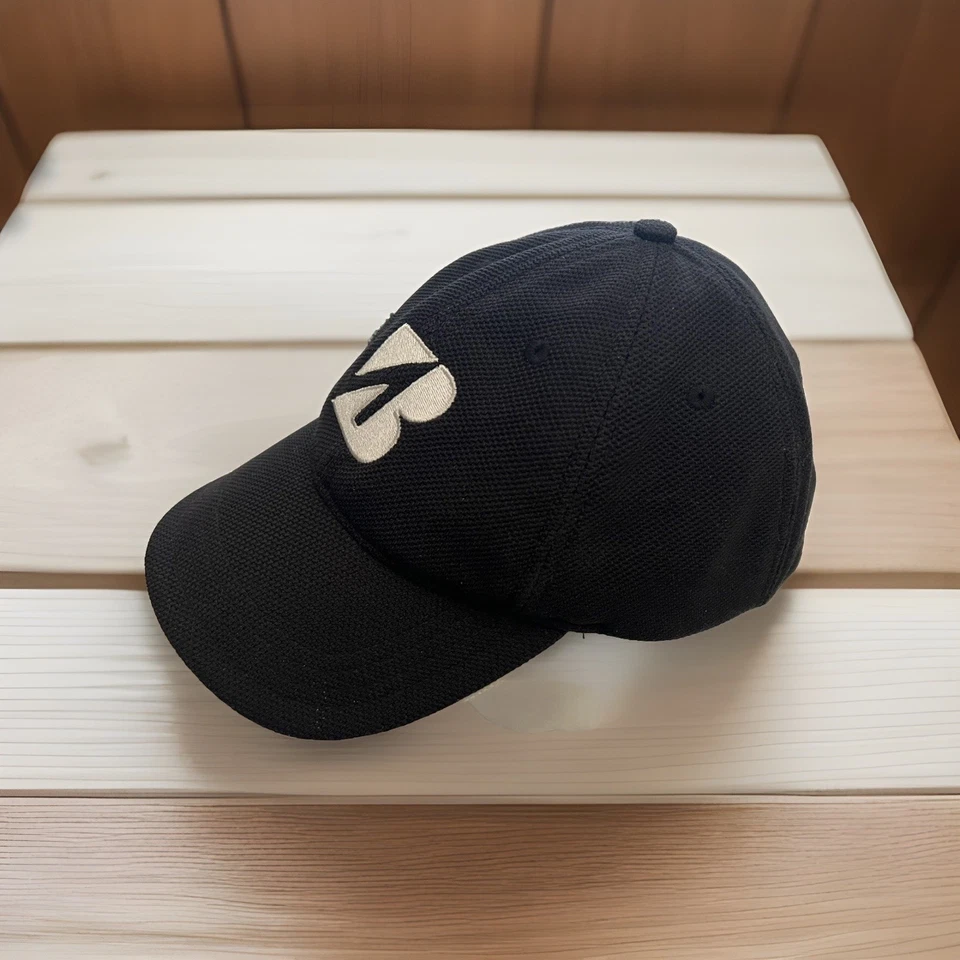 Gorra de golf Bridgestone E7 Plus negra con correa ligeramente limpia ⛳ LEER Foto 4 de 4