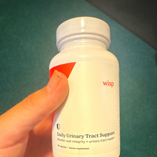 Wisp Daily Urinary Tract Support Capsules 180 Ct Once Daily 2-Capsule Dose
