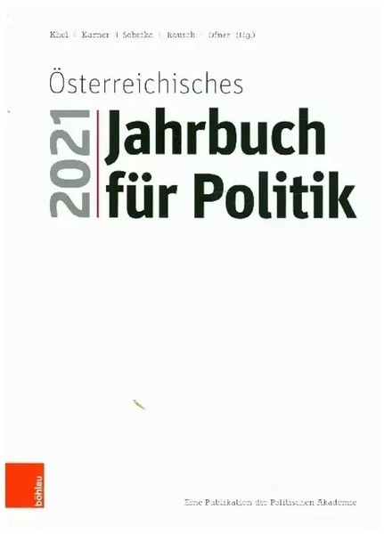 ÖSterreichisches Jahrbuch FüR Politik 2021 | Andreas Khol (U. A.) | Deutsch-image