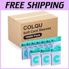 10000ct Clear Card Sleeves for Trading Cards