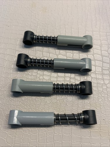 Lego Technik 4 Federbeine Stoßdämpfer althellgrau 731c01