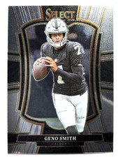 GENO SMITH Las Vegas Raiders 2025 Panini Select PREMIER LEVEL Football Card #105