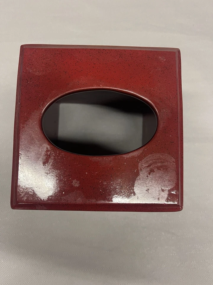 Croscill Home Imperial Elegante Soporte Facial Oro Rosa y Rojo Oscuro Foto 4 de 4