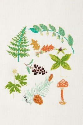 DMC Mindful Making Woodland Glade Kreuzstich-Set Neu mit Mängeln