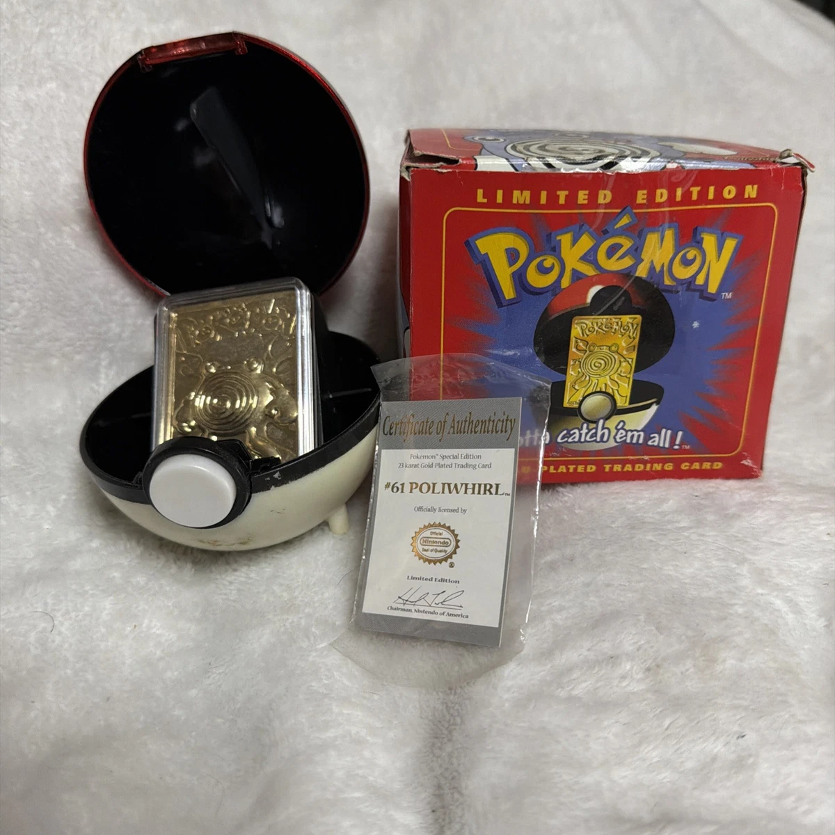 Pokemon 23k Gold Trading Card | eBay