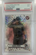 2023 Topps Pristine - Aaron Judge #245 Pink Pristine Pulsar Refractor /15