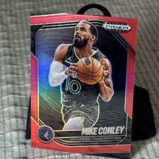 2024-25 Panini Prizm Black - Mike Conley, Mike Conley #182 Red Prizm36 /299