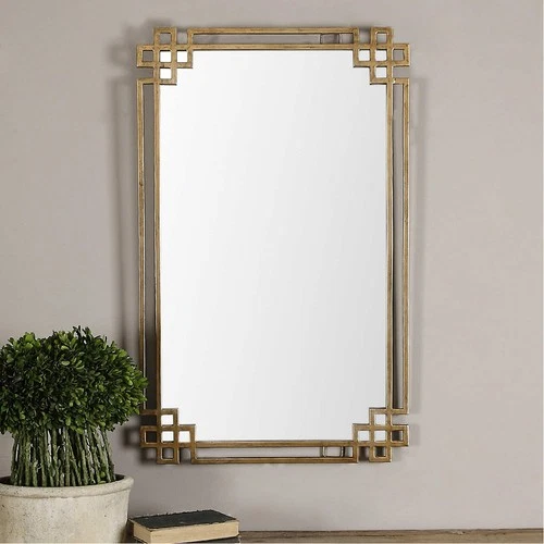 Uttermost 12930 Devoll 37 X 23 inch Antique Gold Wall Mirror - Picture 3 of 3