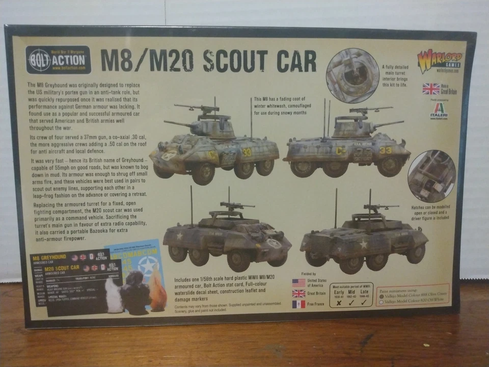 Bolt Action US Army M8/M20 Scout Car - Image 2 of 2