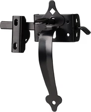 Gate Latch, Thumb Latch Hardware, Gate Latch for Wooden Fence Heavy Duty, Self L