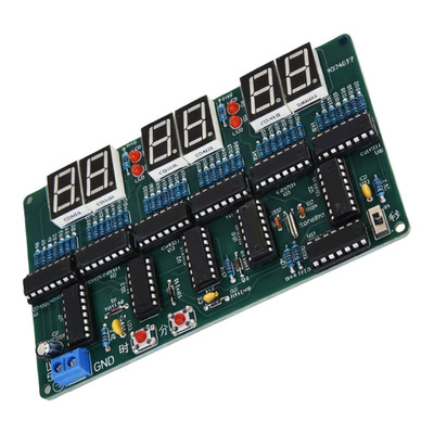 Hands On 6 Digit Clock Kit for Students Soldering Practice and Circuit Design