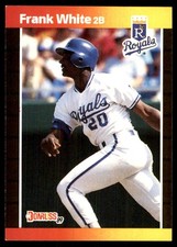 Frank White 1989 Donruss #85 Royals MLB READ FREE SHIPPING AutographDen