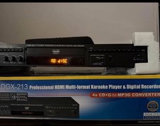 Acesonic DGX-213 HDMI Multi-Format Karaoke Player Digital Recorder W/ Remote