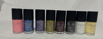 Maniology  - Set of 8 Nail Art Stamping Colors - New without Box
