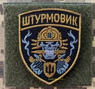 Stormtrooper Ukraine Army Military PATCH Storm Troops Soldier Skull Badge War