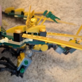 Discontinued Lego Ninjago The Golden Dragon - missing pieces 