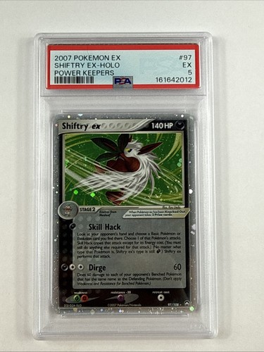 Shiftry ex graded PSA 5 for sale on eBay